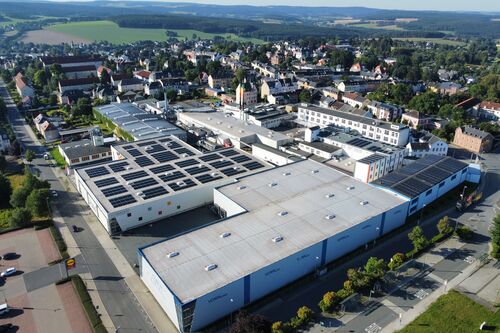 Photovoltaikanlage Vowalon Beschichtung GmbH in Treuen